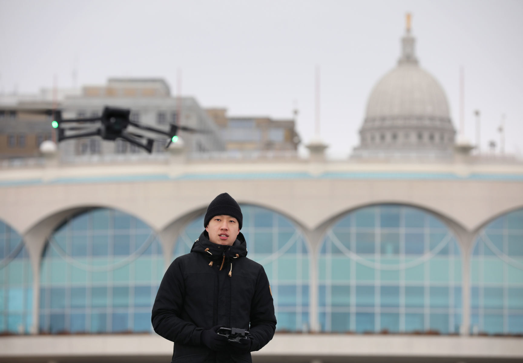Know Your Madisonian: Sam Li goes to aerial heights to 'celebrate the Midwest'